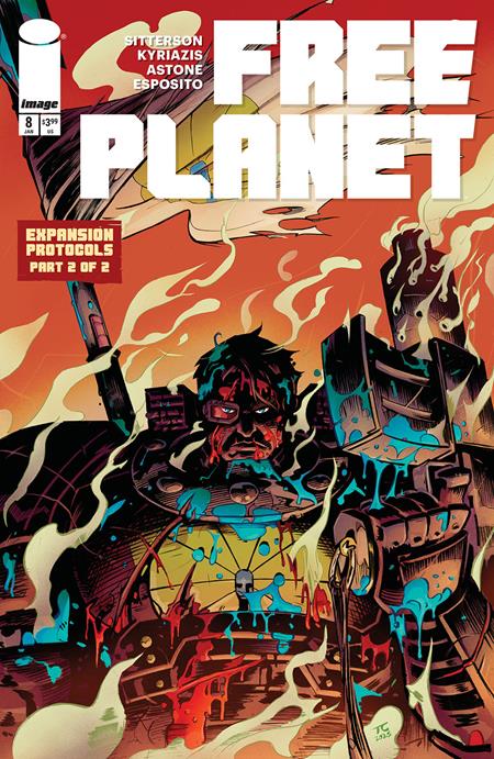 FREE PLANET #8 CVR B TYRELL CANNON VAR Image Comics