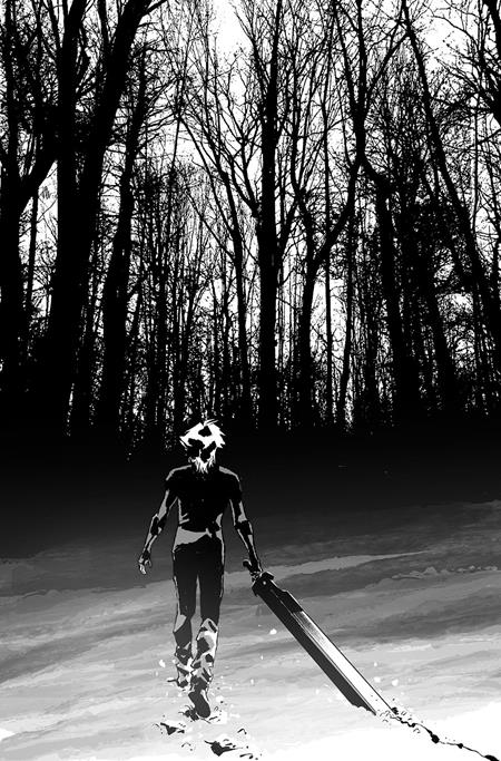 LOST FANTASY #7 CVR C INC 1:15 LUCA CASALANGUIDA B&W VIRGIN VAR Image Comics