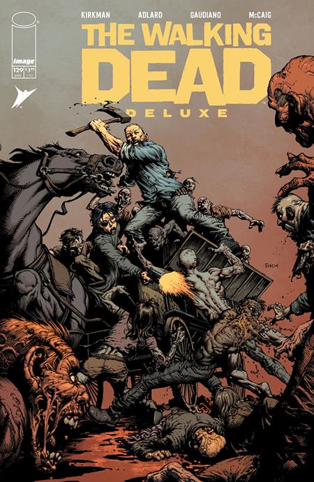 WALKING DEAD DELUXE #129 CVR A DAVID FINCH & DAVE MCCAIG (MR) Image Comics