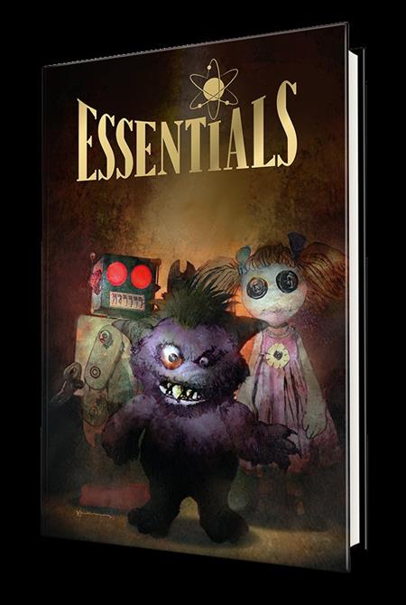 ESSENTIALS HC VOL 01 BILL SIENKIEWICZ PREMIERE ED WITH GOLD FOIL SLIPCASE Previously Solicited Thru Other Distributors Lab Press