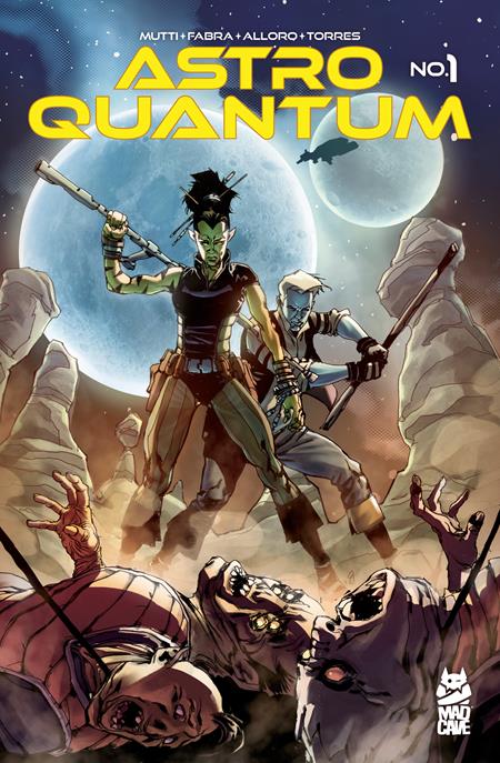 ASTRO QUANTUM #1 (OF 5) CVR B RICCARDO BURCHIELLI VAR Mad Cave Studios
