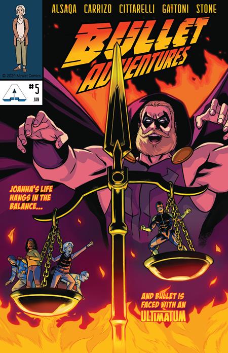 BULLET ADVENTURES #5 CVR A NICOLAS CARRIZO FRANCESCA CITTARELLI Massive Publishing