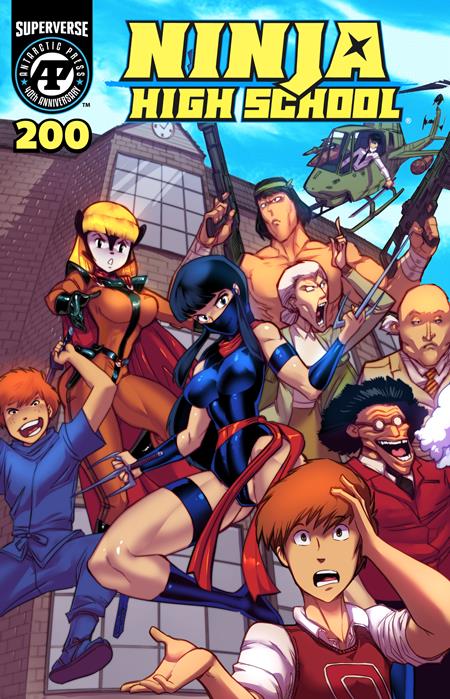 NINJA HIGH SCHOOL #200 CVR B FRED PERRY VAR Massive Publishing