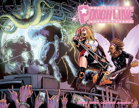 PUNCHLINE #17 CVR B JHONESBAS WRAPAROUND VAR Massive Publishing