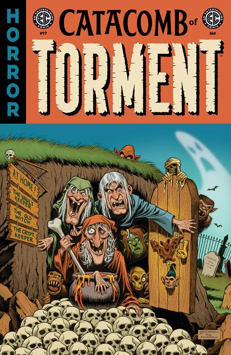 EC CATACOMB OF TORMENT #7 CVR C INC 1:10 SHAWN MCMANUS EC HOMAGE VAR Oni Press