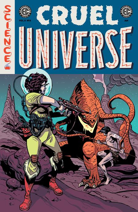 EC CRUEL UNIVERSE 2 #6 (OF 12) CVR C INC 1:10 ALBERT MONTEYS EC HOMAGE VAR Oni Press