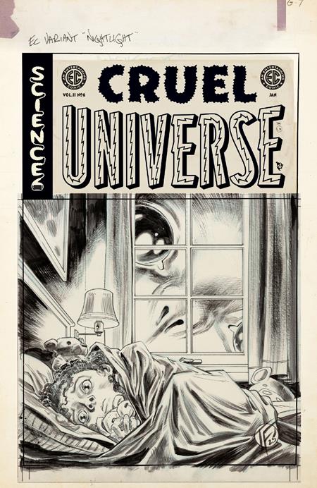 EC CRUEL UNIVERSE 2 #6 (OF 12) CVR D INC 1:20 TOM FOWLER B&W ARTIST EDITION VAR Oni Press