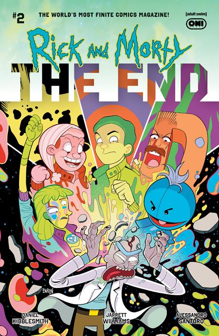 RICK AND MORTY THE END #2 (OF 6) CVR A DAVE BARDIN Oni Press