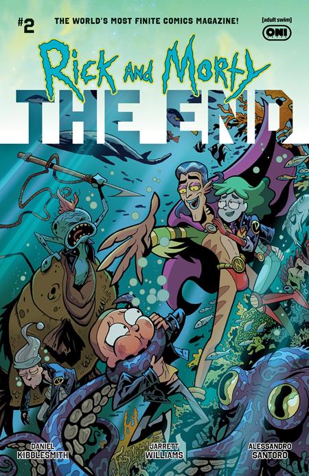 RICK AND MORTY THE END #2 (OF 6) CVR B TROY LITTLE VAR Oni Press