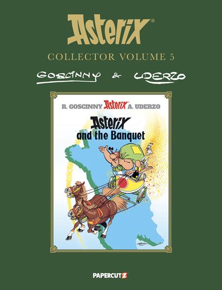 ASTERIX COLLECTOR HC VOL 05 ASTERIX AND THE BANQUET Papercutz