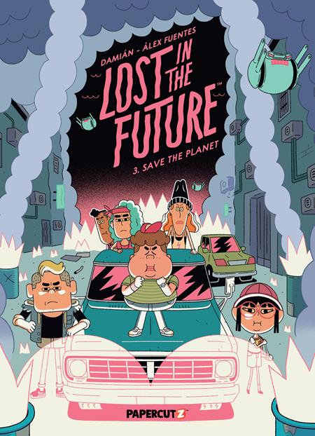 LOST IN THE FUTURE TP VOL 03 SAVE THE PLANET Papercutz