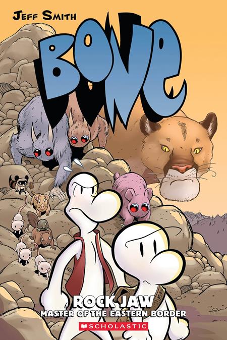 BONE TP VOL 05 ROCK JAW MASTER OF THE EASTERN BORDER Previously Offered thru Other Distributors Scholastic