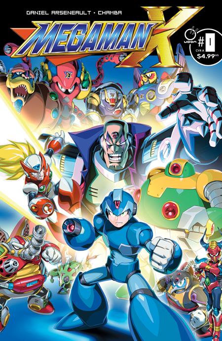 MEGA MAN X #0 (OF 5) CVR A JEFFREY CRUZ UDON Entertainment