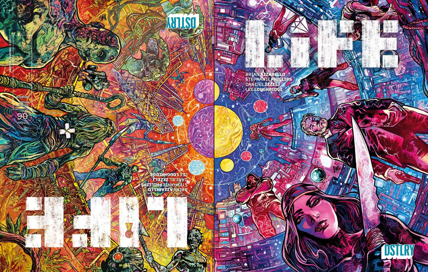 LIFE #6 CVR B VINCENZO RICCARDI VARIANT DSTLRY