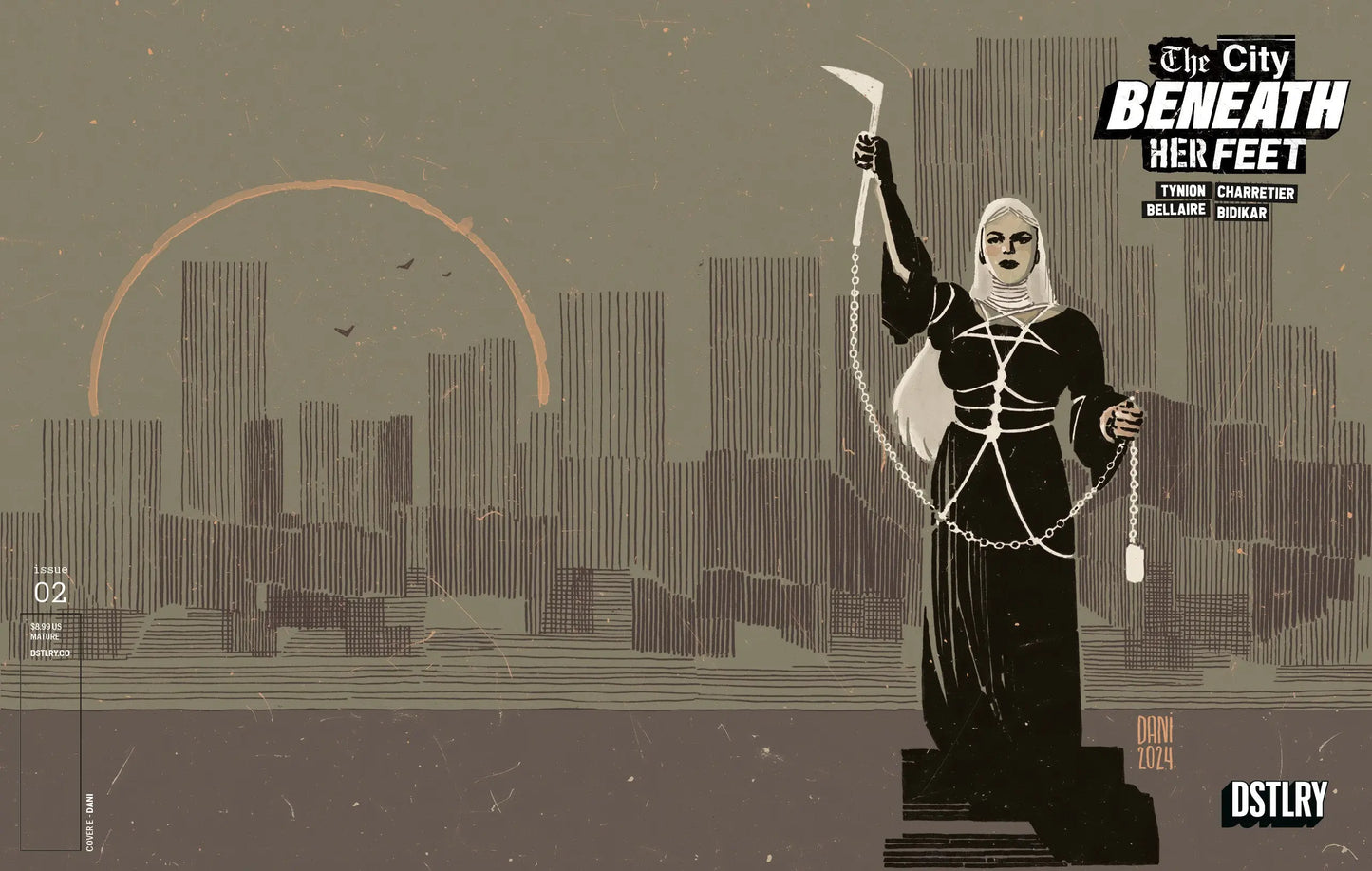 THE CITY BENEATH HER FEET #2 CVR E DANI VARIANT DSTLRY