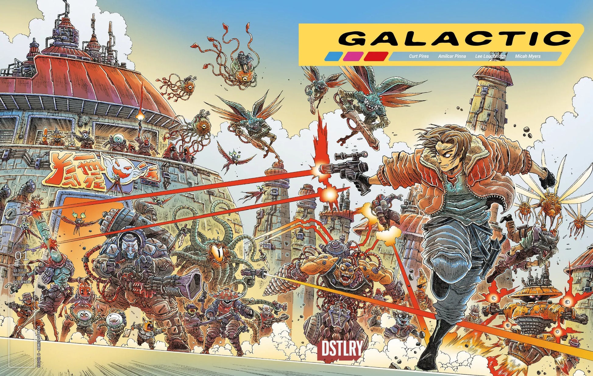 GALACTIC #1 CVR C JAMES STOKOE 10 COPY VARIANT DSTLRY