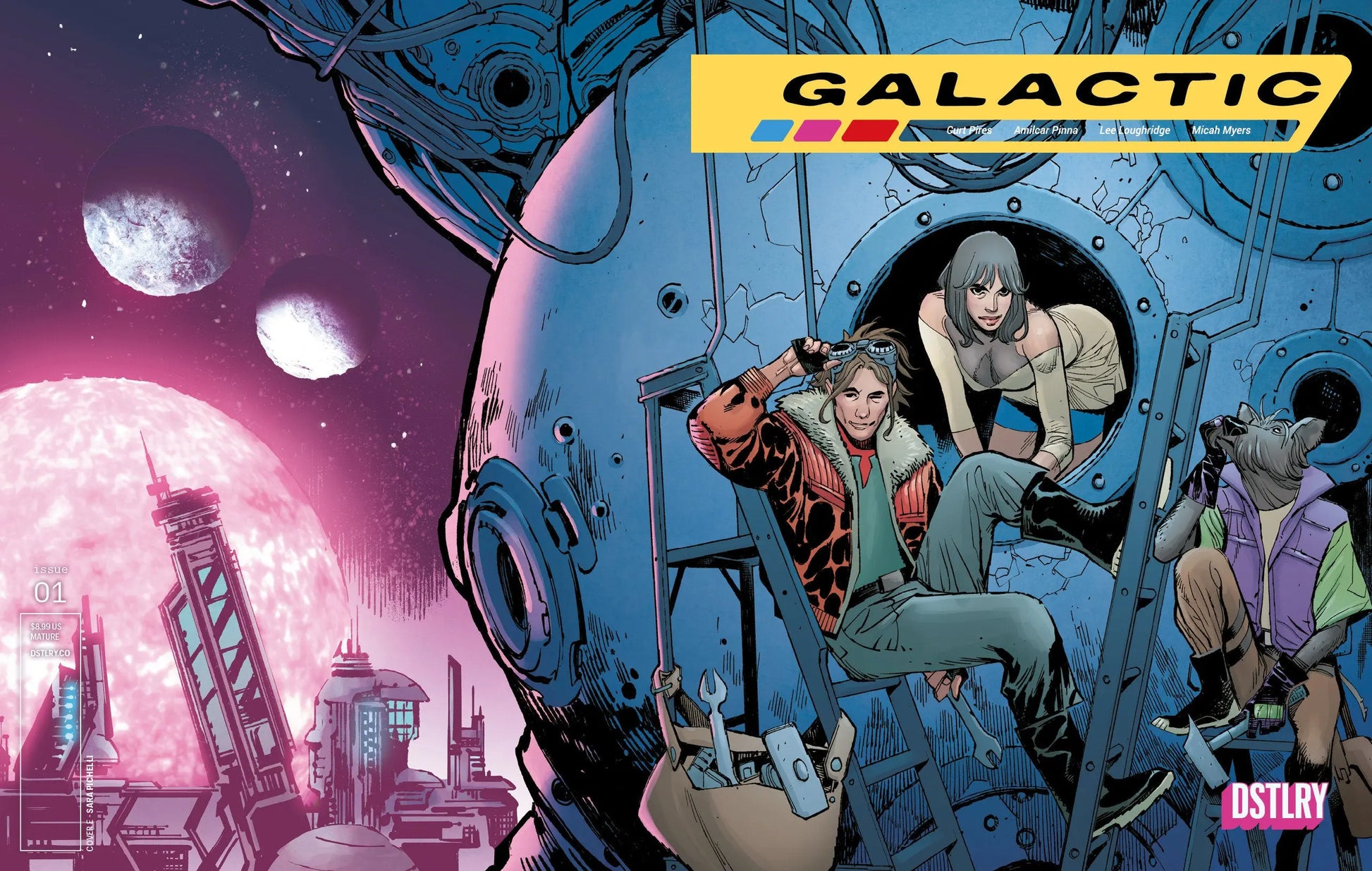 GALACTIC #1 CVR E SARA PICHELLI VARIANT DSTLRY