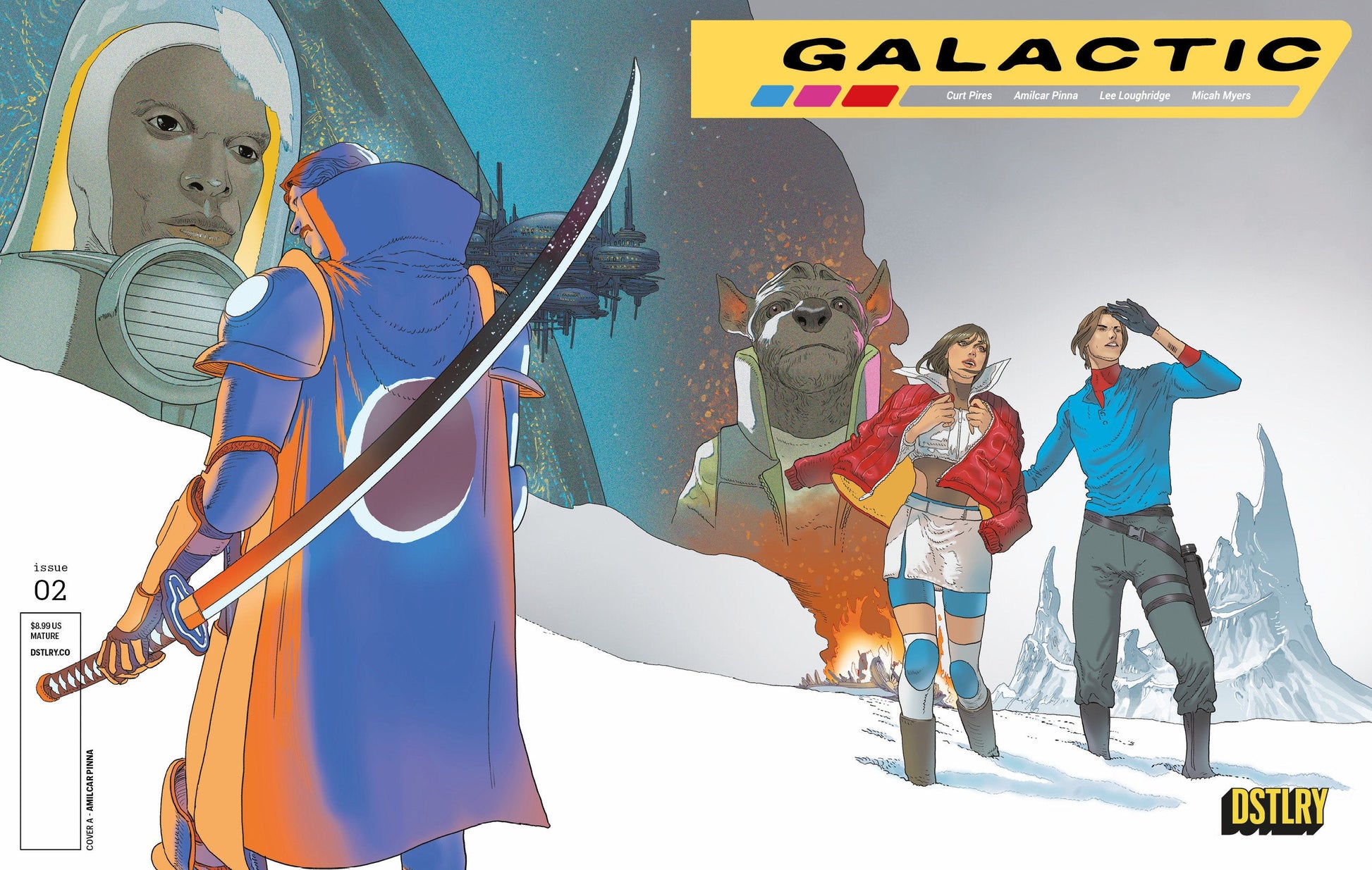 GALACTIC #2 CVR A AMILCAR PINNA DSTLRY