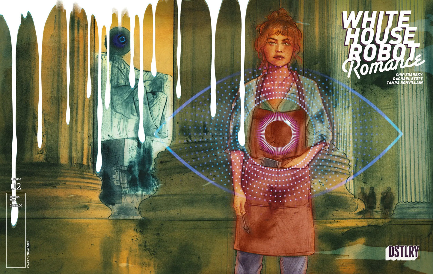 WHITE HOUSE ROBOT ROMANCE #2 CVR C TULA LOTAY 10 COPY INCENTIVE VARIANT 1:10 DSTLRY