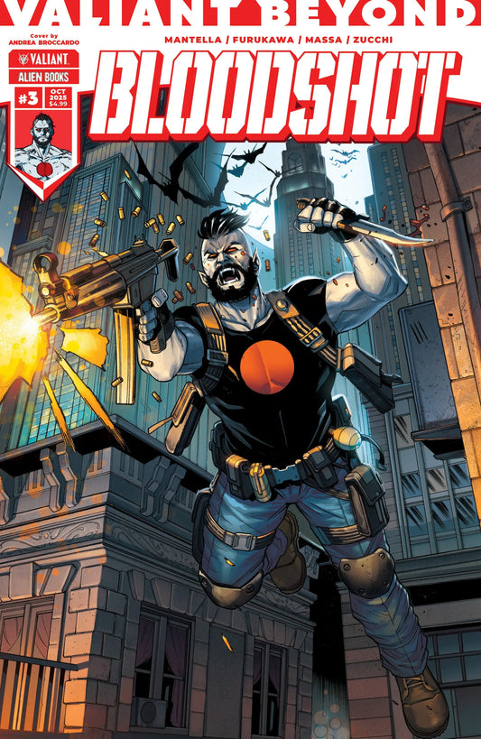 Valiant Beyond: Bloodshot #3 Cover A (Broccardo) IDW Publishing
