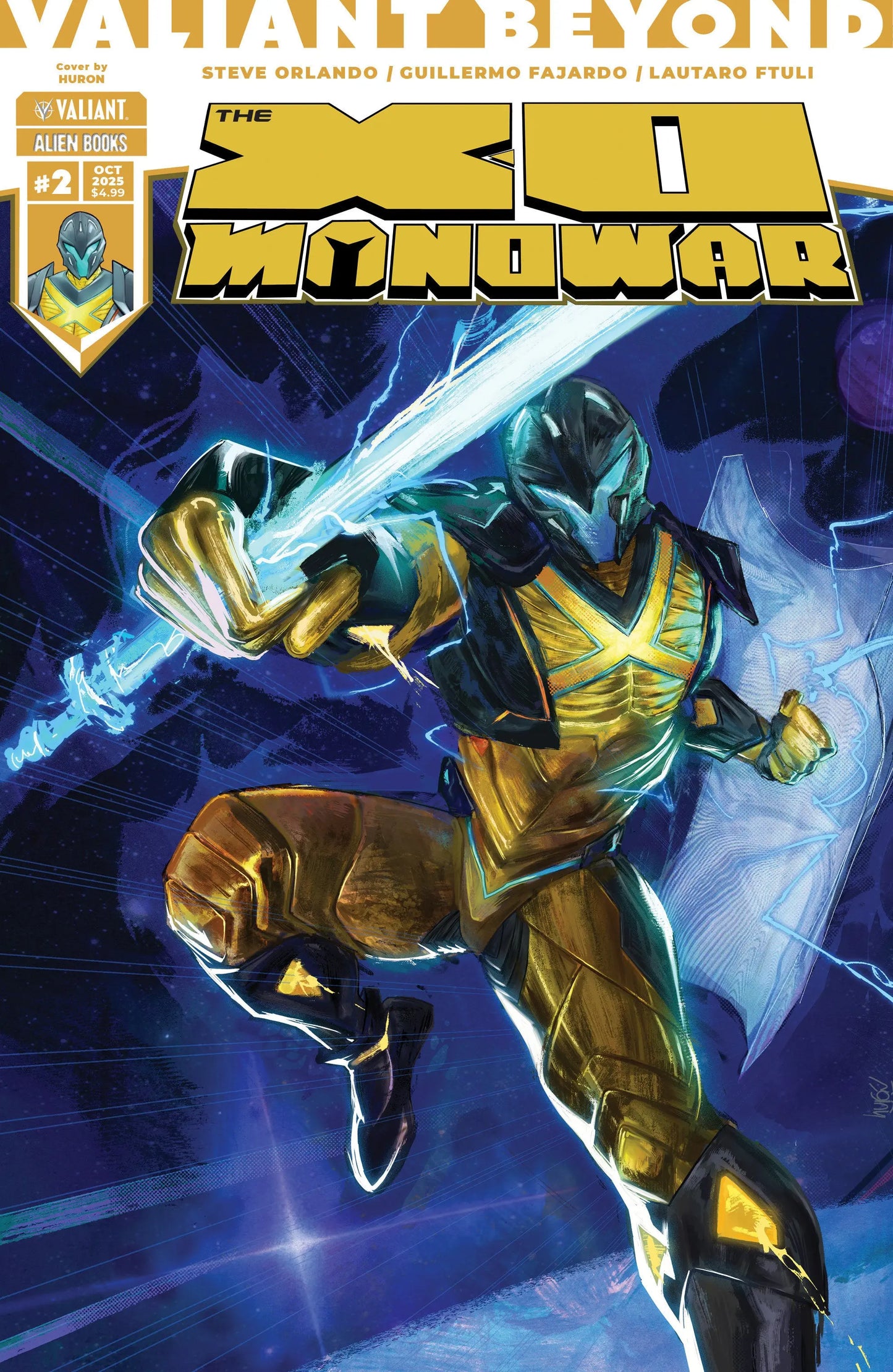 Valiant Beyond: The X-O Manowar #2 Variant C (Huron) IDW Publishing