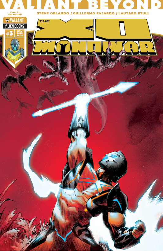 Valiant Beyond: The X-O Manowar #3 Variant C (Kotian) IDW Publishing