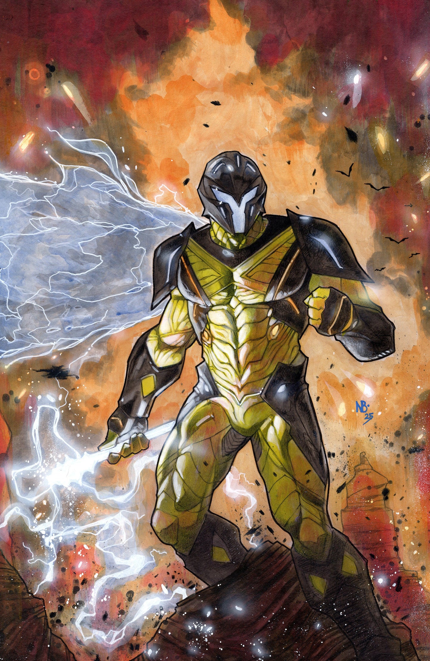 Valiant Beyond: The X-O Manowar #3 Variant D (Birr Full Art) IDW Publishing