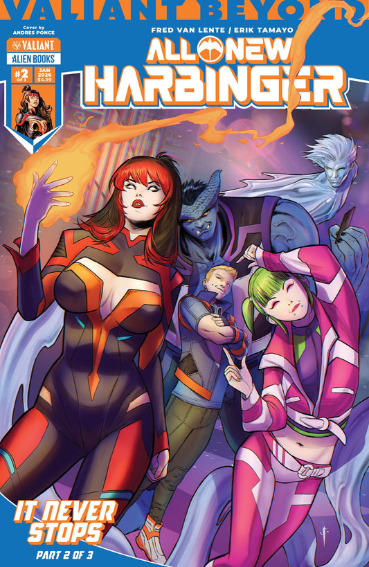 Valiant Beyond: All-New Harbinger #5--It Never Stops #2 Cover A (Ponce) IDW Publishing