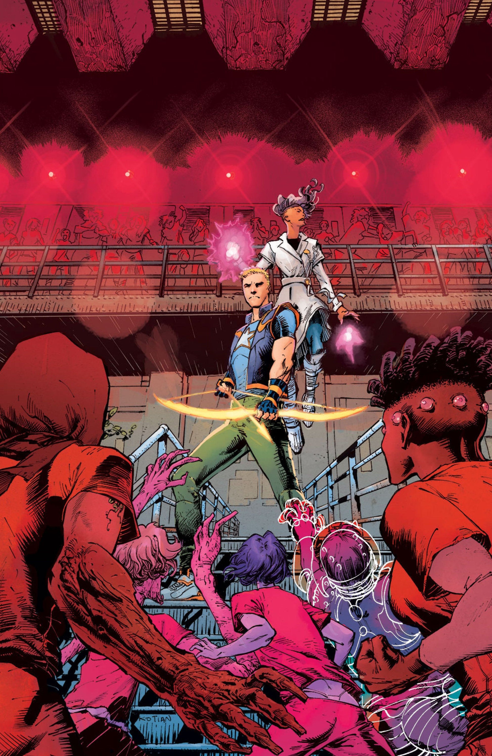 Valiant Beyond: All-New Harbinger #5--It Never Stops #2 Variant D (Kotian Full Art) IDW Publishing