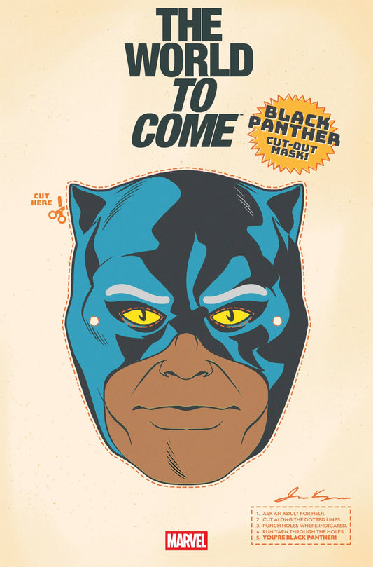 MARVEL KNIGHTS: THE WORLD TO COME #4 RETRO HALLOWEEN MASK VARIANT Marvel