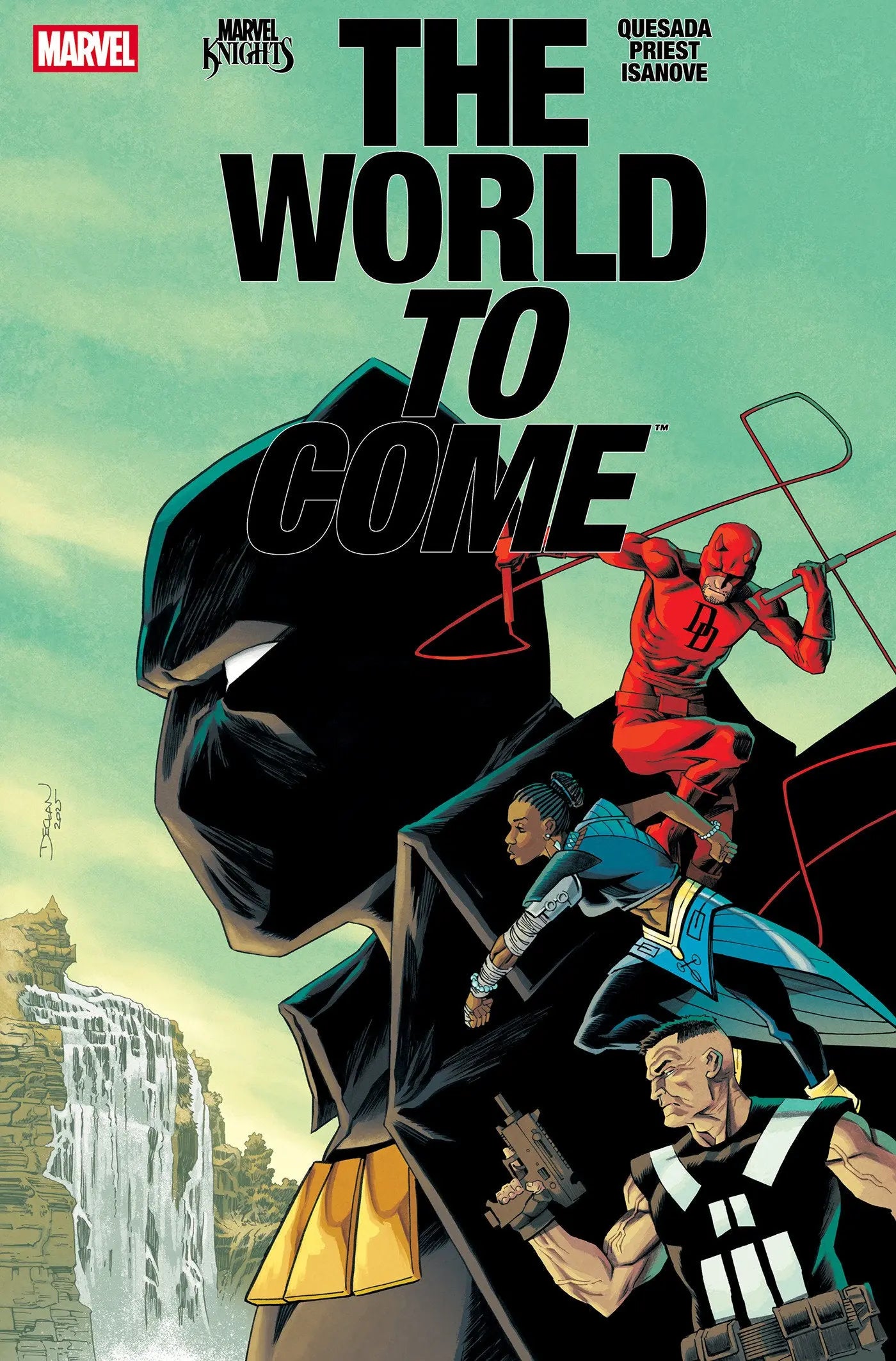 MARVEL KNIGHTS: THE WORLD TO COME #6 DECLAN SHALVEY VARIANT Marvel