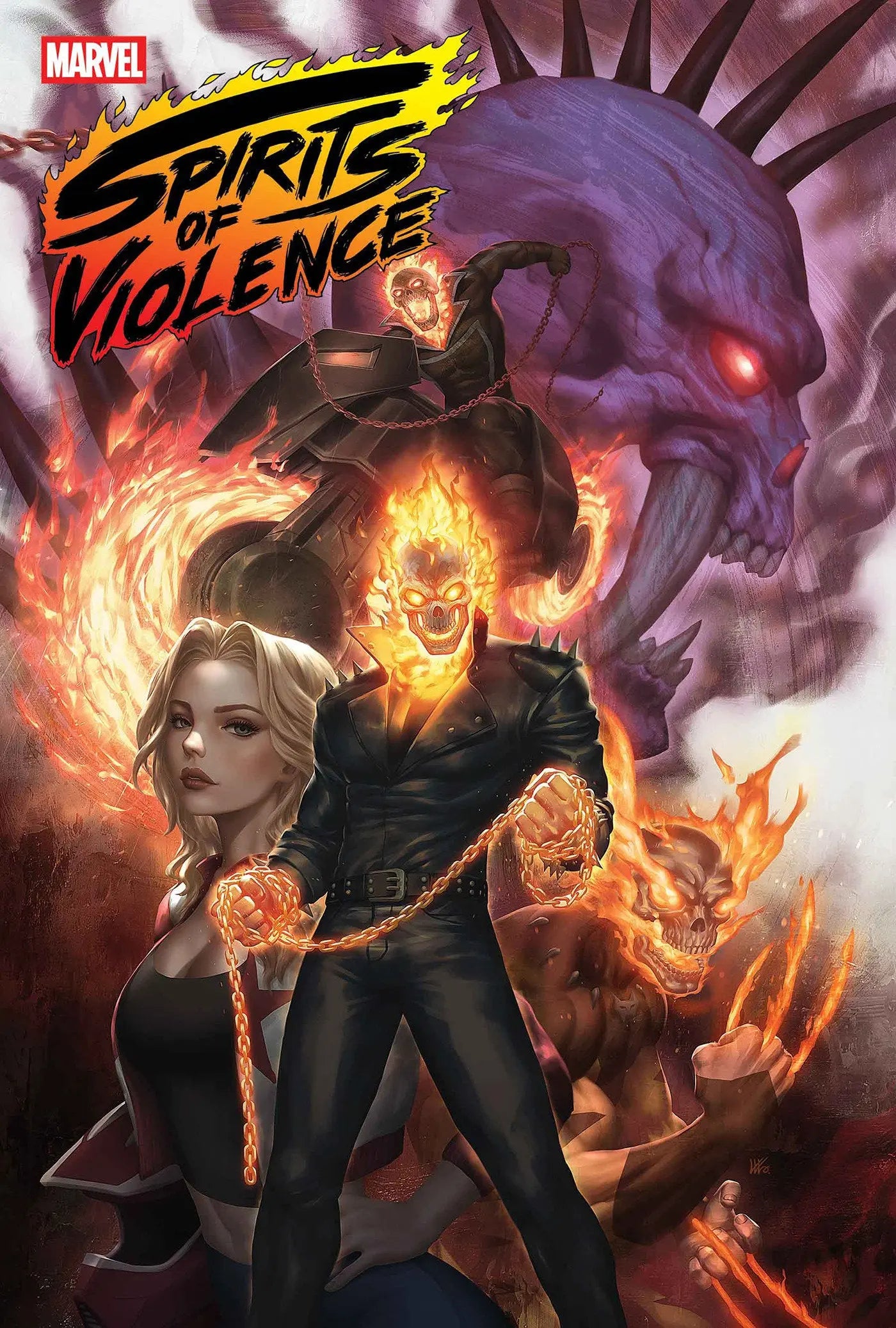 SPIRITS OF VIOLENCE #1 POSTER Marvel