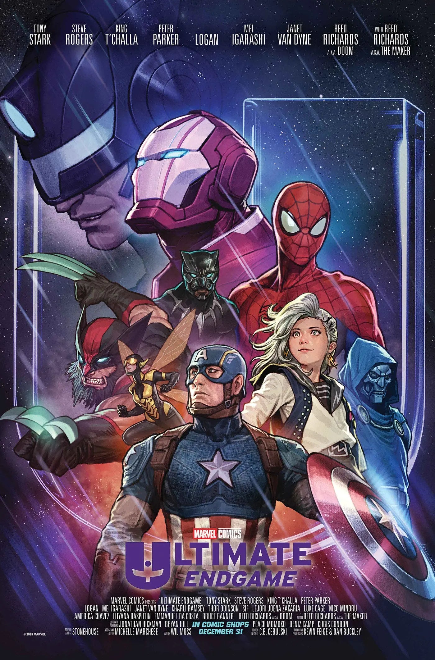 ULTIMATE ENDGAME #1 BY STONEHOUSE POSTER Marvel