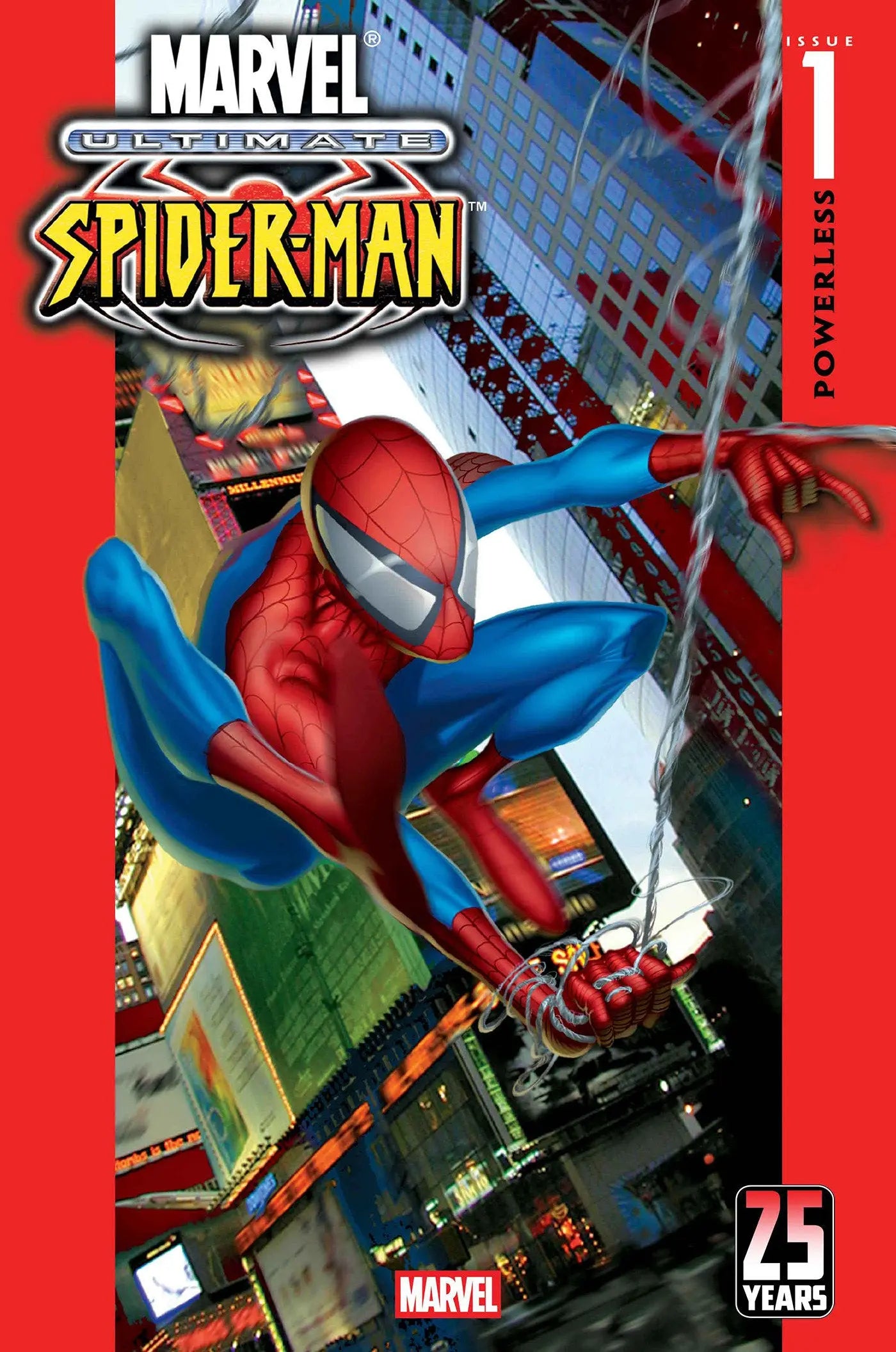 ULTIMATE SPIDER-MAN #1 FACSIMILE EDITION POSTER Marvel