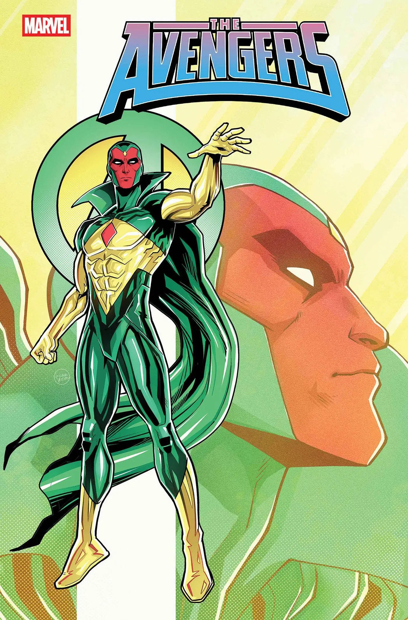 AVENGERS #30 LUCIANO VECCHIO VISION VARIANT Marvel