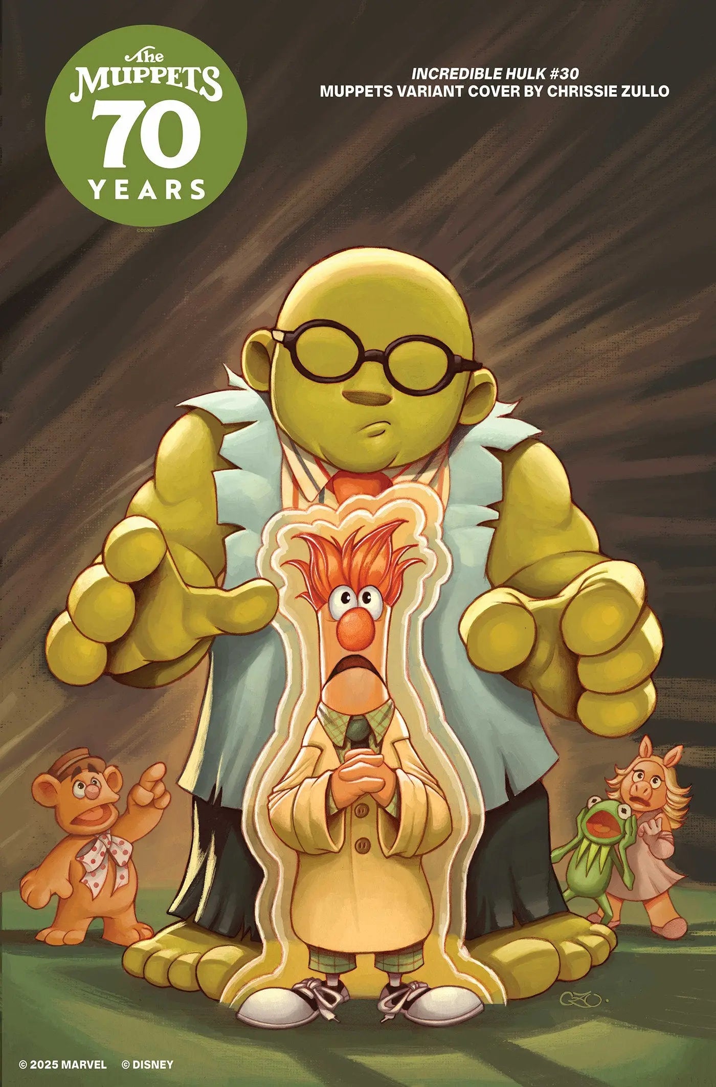INCREDIBLE HULK #30 CHRISSIE ZULLO MUPPETS VARIANT Marvel