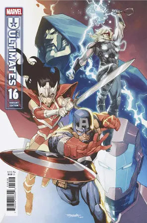 ULTIMATES #16 STEPHEN SEGOVIA INCENTIVE VARIANT 1:25 Marvel