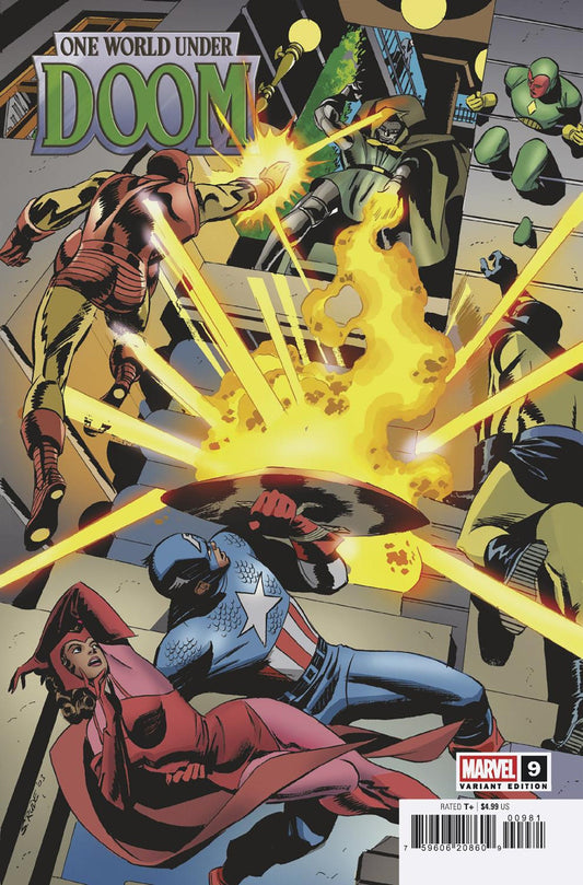 ONE WORLD UNDER DOOM #9 STEVE RUDE VARIANT Marvel