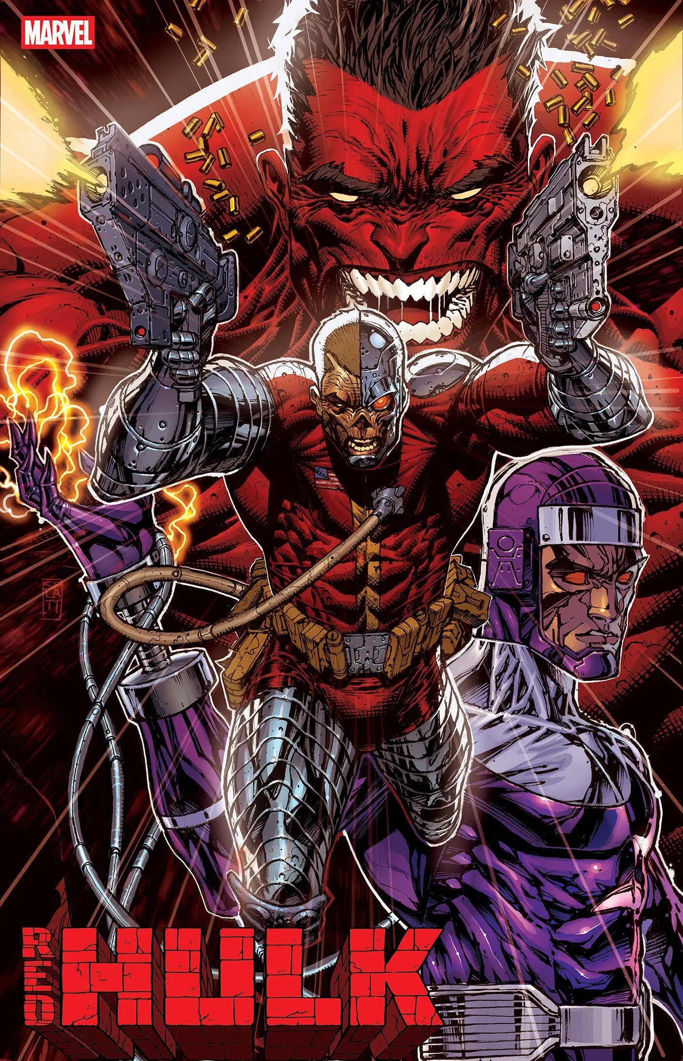 RED HULK #9 STEPHEN PLATT VARIANT [DOOM] Marvel