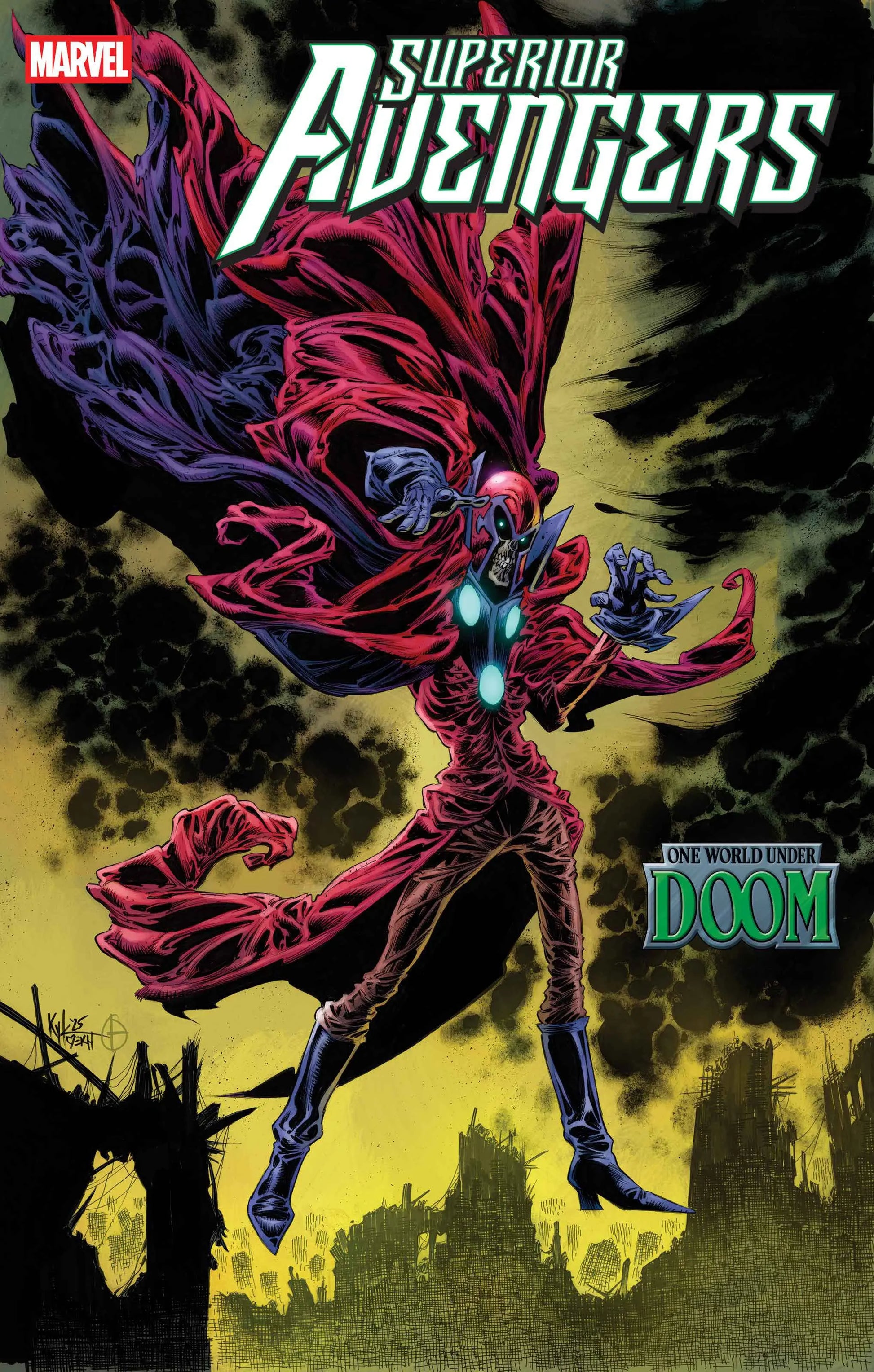 SUPERIOR AVENGERS #6 KYLE HOTZ VARIANT [DOOM] Marvel