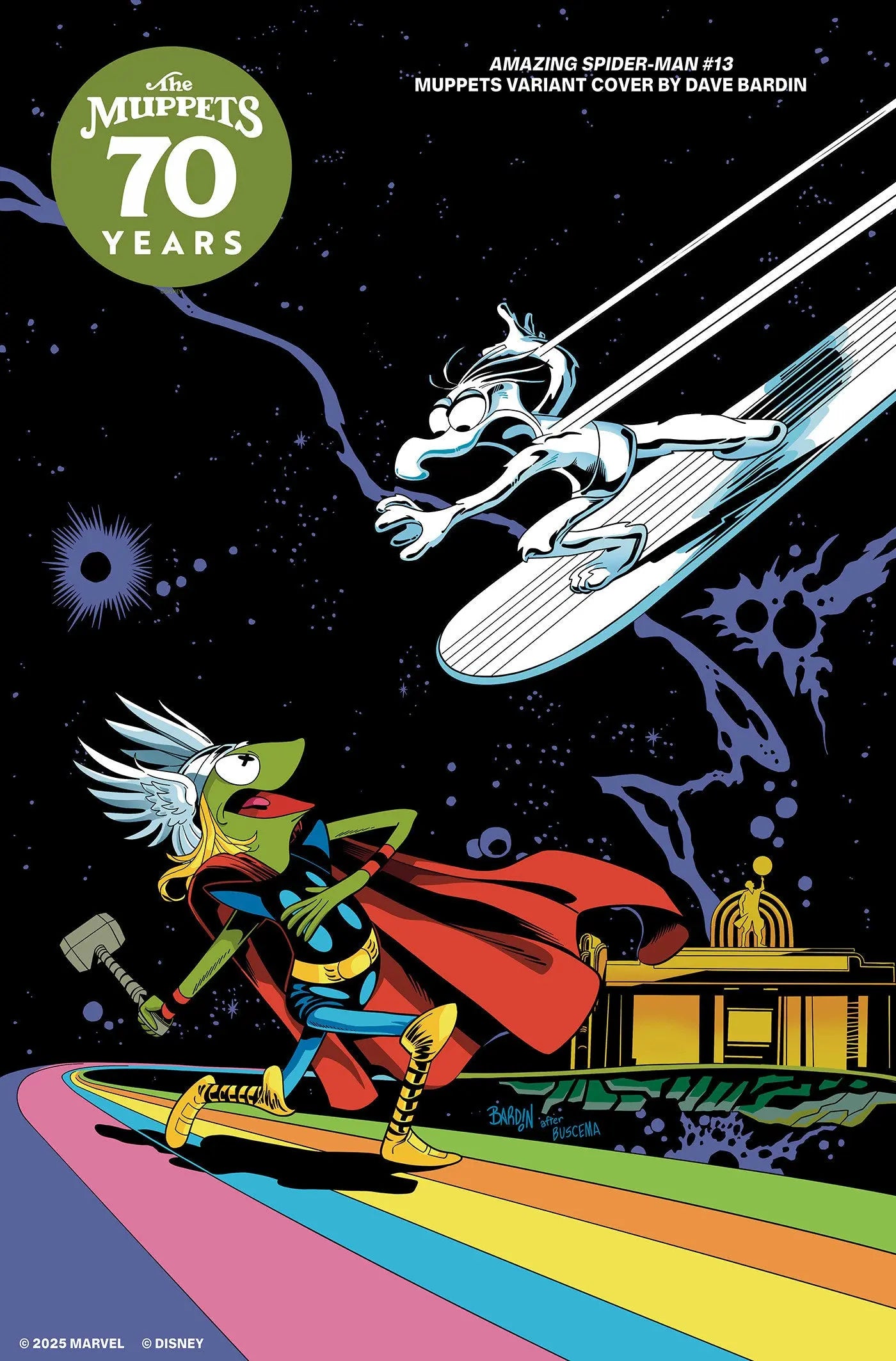 AMAZING SPIDER-MAN #13 DAVE BARDIN MUPPETS VARIANT Marvel