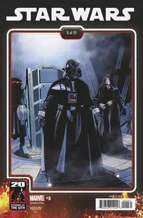 STAR WARS #5 CHRIS SPROUSE REVENGE OF THE SITH 20TH ANNIVERSARY VARIANT Marvel