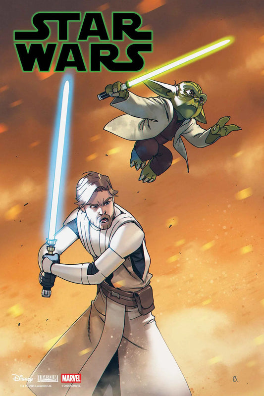 STAR WARS #7 BENGAL YODA & OBI-WAN JEDI KNIGHTS VARIANT Marvel