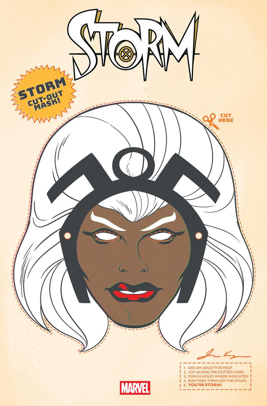 STORM #12 RETRO HALLOWEEN MASK VARIANT Marvel