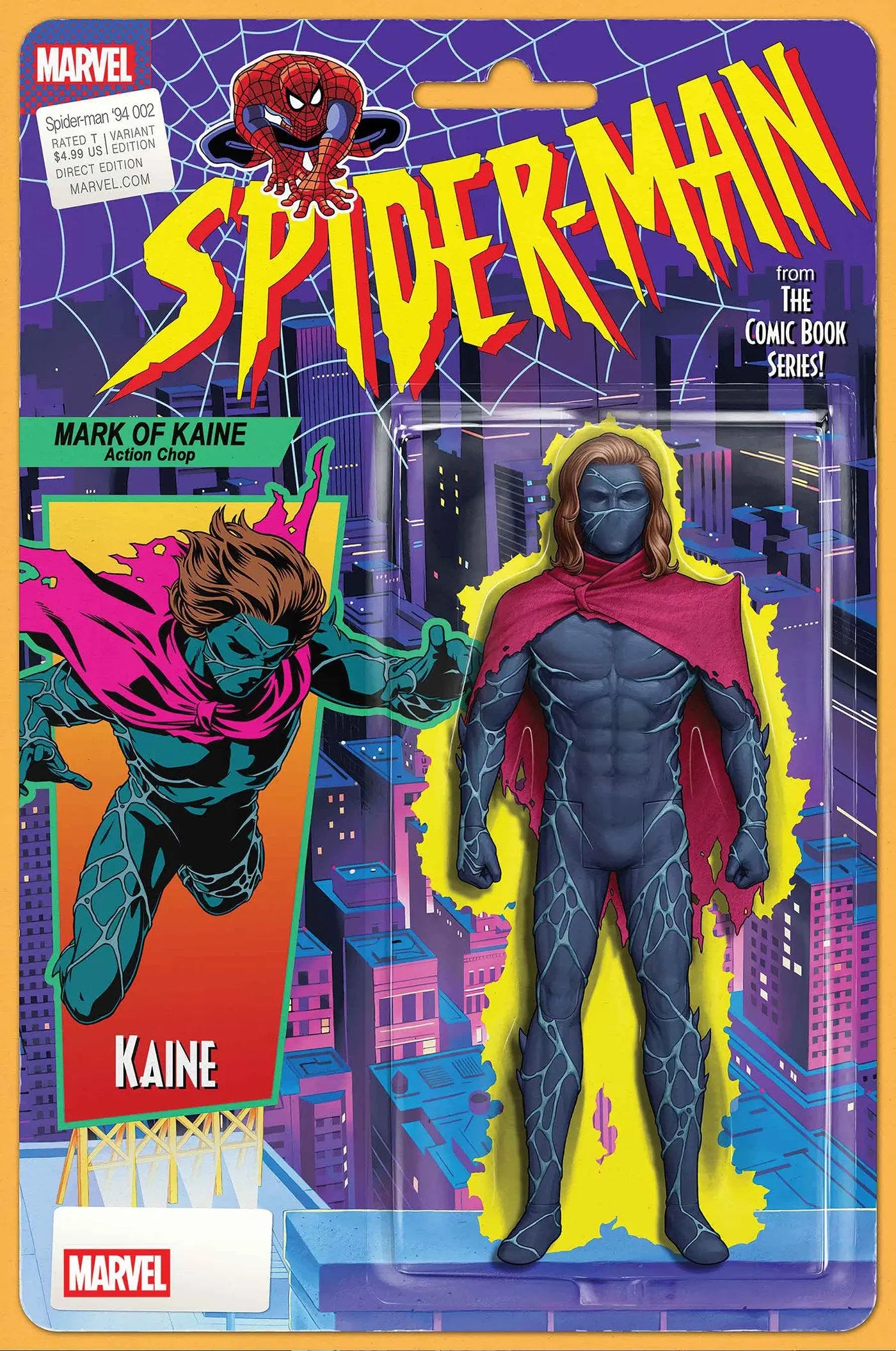 SPIDER-MAN '94 #2 JOHN TYLER CHRISTOPHER ACTION FIGURE VARIANT Marvel