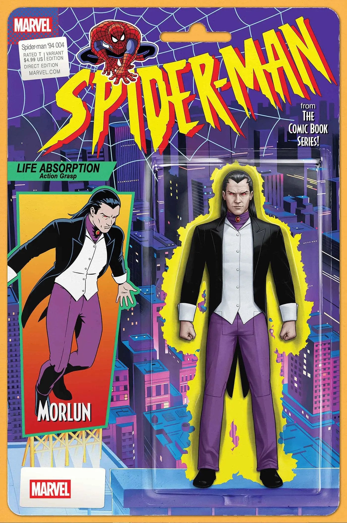 SPIDER-MAN '94 #4 JOHN TYLER CHRISTOPHER ACTION FIGURE VARIANT Marvel