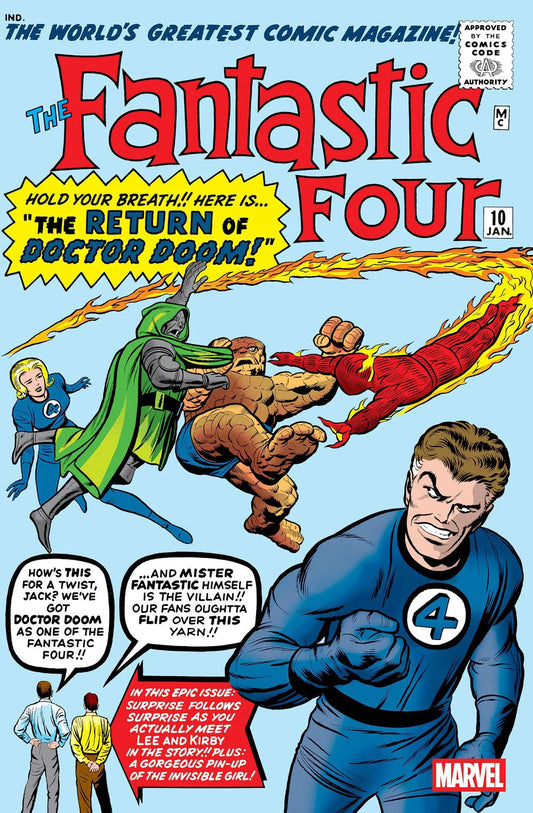 FANTASTIC FOUR #10 FACSIMILE EDITION Marvel