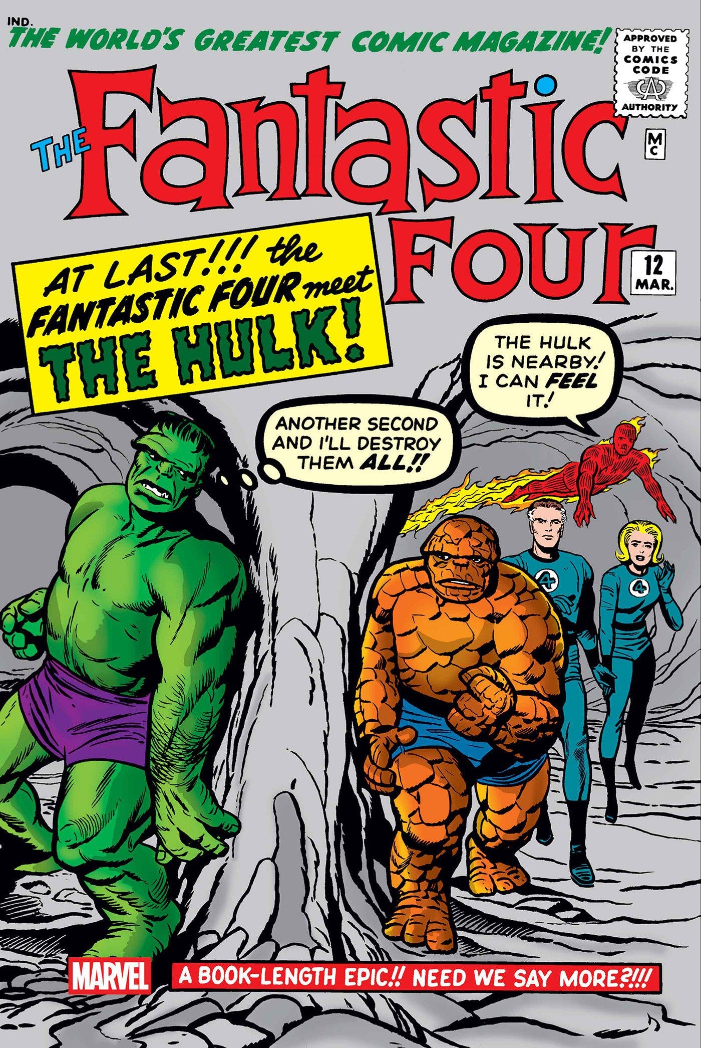 FANTASTIC FOUR #12 FACSIMILE EDITION FOIL VARIANT Marvel