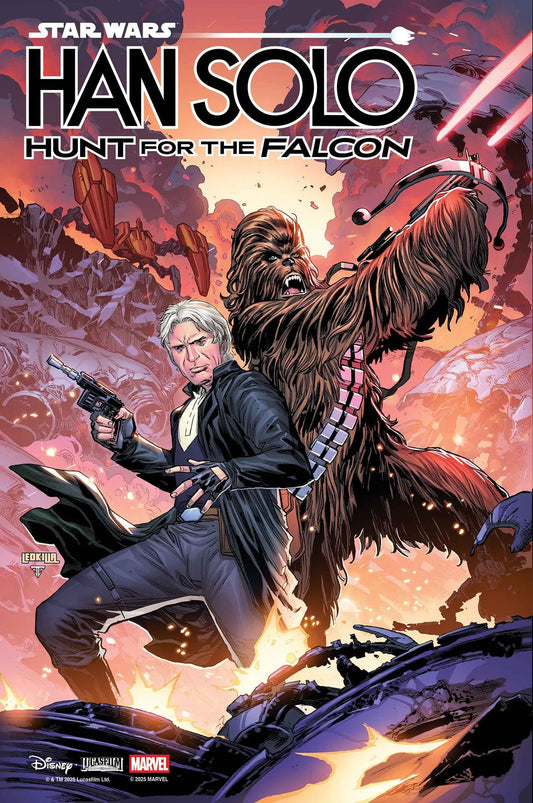 STAR WARS: HAN SOLO - HUNT FOR THE FALCON #2 KEN LASHLEY VARIANT INCENTIVE 1:25 Marvel