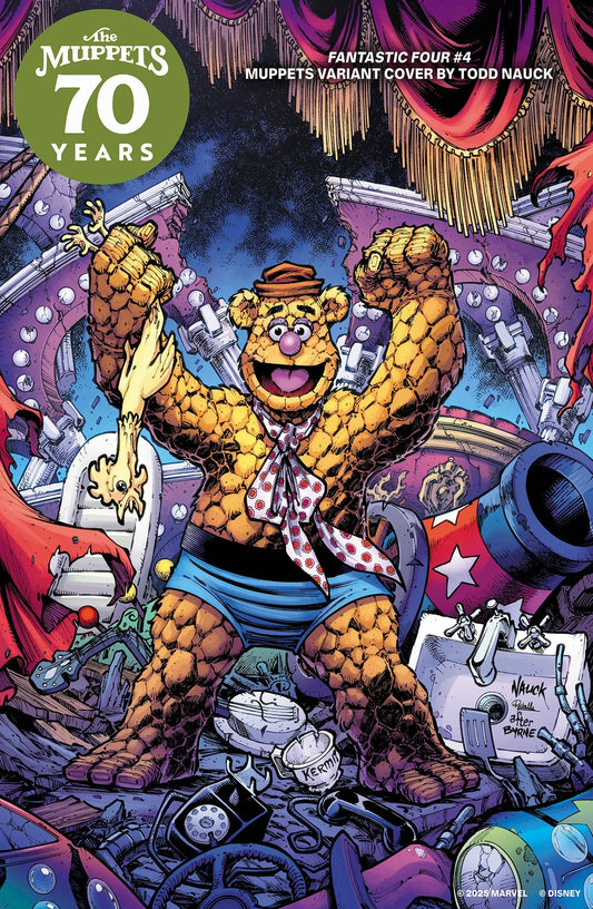 FANTASTIC FOUR #4 TODD NAUCK MUPPETS VARIANT Marvel